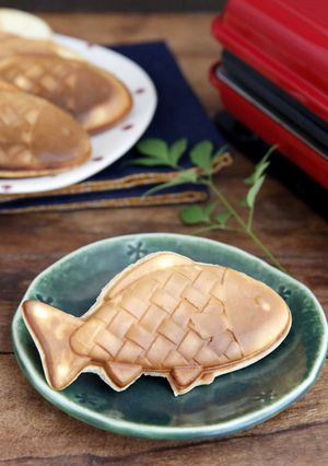 のび~る!ホットク風たい焼き-レシピのメイン写真