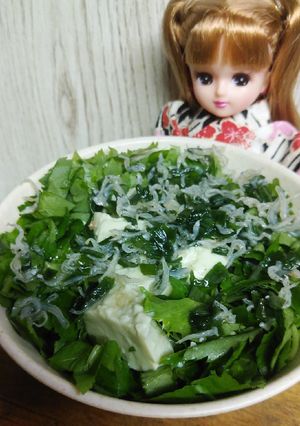 リカちゃん♡三つ葉とじゃこネギ特製ドレꕤ-レシピのメイン写真
