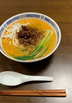 担々麺（辛めです）-レシピのメイン写真