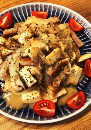 和風!ベーコンとエリンギのバター炒め-レシピのメイン写真