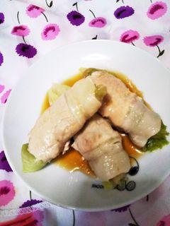 さっぱり巻くだけ★レタスの肉巻き-レシピのメイン写真