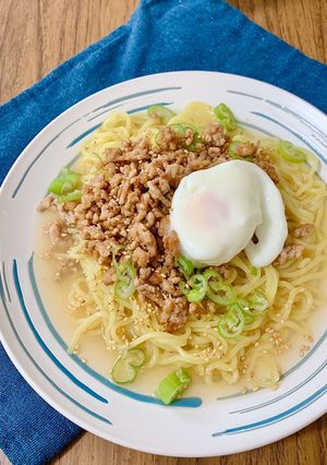 即席麺で冷やし坦々麺風-レシピのメイン写真