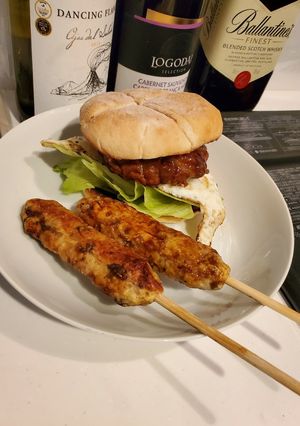 【試作品】マグロハンバーガー-レシピのメイン写真