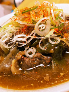 男飯★圧力鍋で時短!牛すじ親父煮込み-レシピのメイン写真