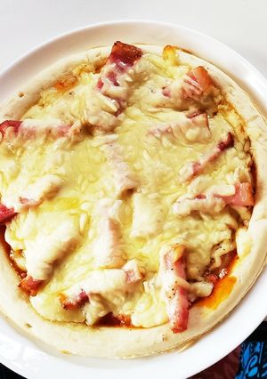 男飯☆オーブンで簡単『シーフードピザ』-レシピのメイン写真