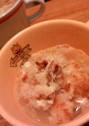 なんちゃってオニオングラタンスープ♪-レシピのメイン写真
