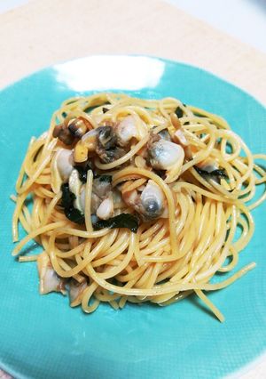 パスタ〜冷凍あさりで簡単スパゲティ〜-レシピのメイン写真