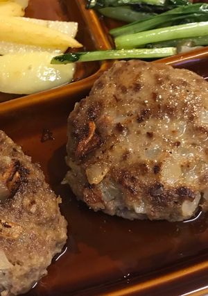 美味しいハンバーグ(合い挽き肉)-レシピのメイン写真