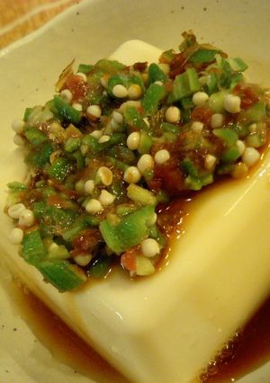おくら&梅&鰹節☆たたいてのせて-レシピのメイン写真