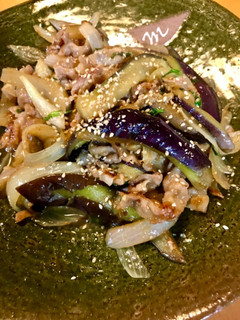 茄子と豚バラの味噌炒め-レシピのメイン写真