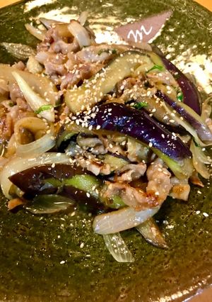 茄子と豚バラの味噌炒め-レシピのメイン写真