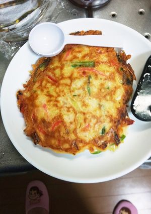たこ焼き粉でお好み焼き-レシピのメイン写真