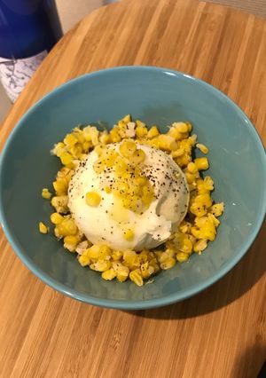 とうもろこしでブッラータ-レシピのメイン写真