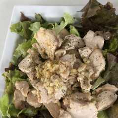 รูปของ バターレモンガーリックチキン