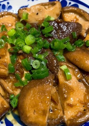 絶品☆しいたけのガリバタ醤油ソテー-レシピのメイン写真