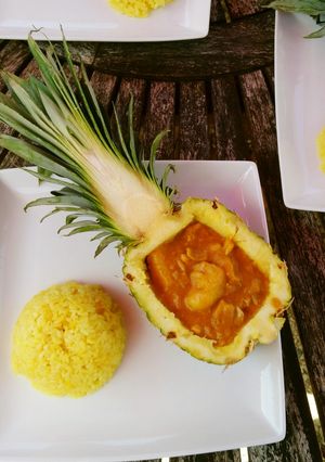 トロピカルな☀️パイナップルチキンカレー-レシピのメイン写真