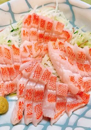 キンキの松皮造り-レシピのメイン写真