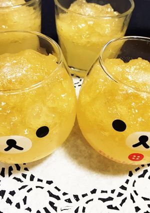 簡単★2層の梅酒ゼリー♡-レシピのメイン写真