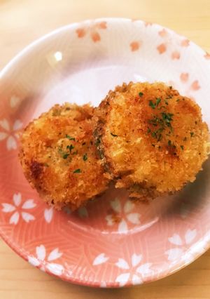 ホタテとズッキーニのカレー味フライ-レシピのメイン写真