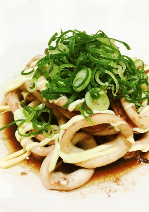 イカのバター醤油☆マヨネーズとネギ☆簡単-レシピのメイン写真