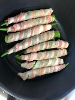 オクラの肉巻き-レシピのメイン写真