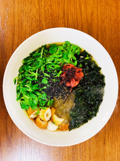 【満腹☆ダイエットスープ】ワカメ×梅昆布-レシピのメイン写真