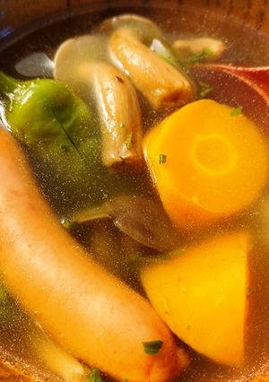 有機野菜にんじん丸ごとデトックススープ-レシピのメイン写真