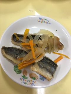 【保育園給食】トビウオのマリネ-レシピのメイン写真