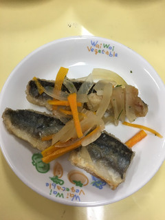 【保育園給食】トビウオのマリネ-レシピのメイン写真