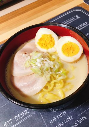 鶏白湯ラーメン-レシピのメイン写真