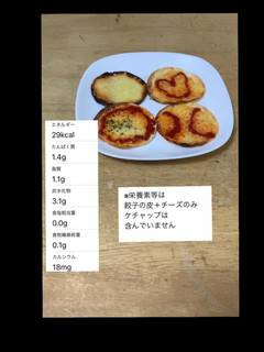 簡単アレンジ自由! パリパリ餃子の皮ピザ-レシピのメイン写真
