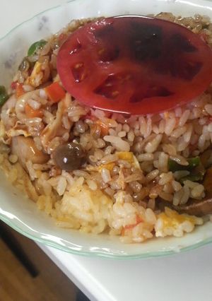ジャンバラヤ風☆絶品炒飯-レシピのメイン写真