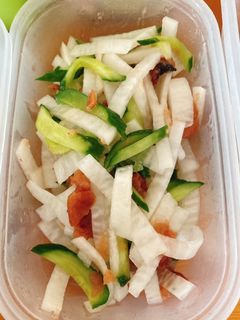 大根ときゅうりの梅肉和え-レシピのメイン写真