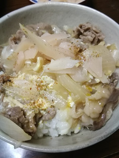 牛肩肉と新生姜の爽やか牛丼-レシピのメイン写真