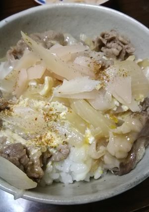 牛肩肉と新生姜の爽やか牛丼-レシピのメイン写真