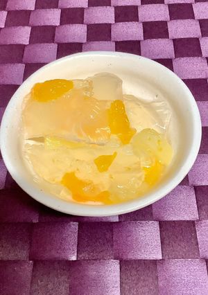 簡単♪優しい甘さのフルーツ寒天-レシピのメイン写真