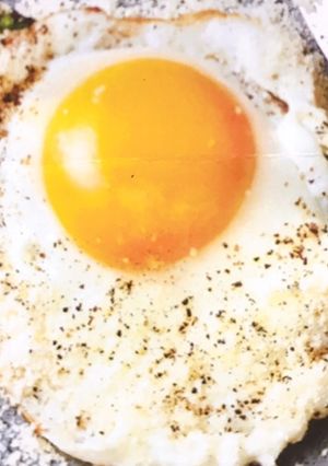 【自分用】アスパラの目玉焼きのせ-レシピのメイン写真