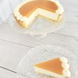完熟ピーチでレアチーズケーキ♪