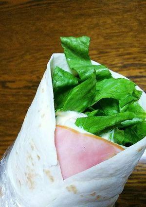 ダイエットにお手軽トルティーヤ-レシピのメイン写真