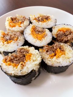 韓国のりで☆簡単キンパ-レシピのメイン写真
