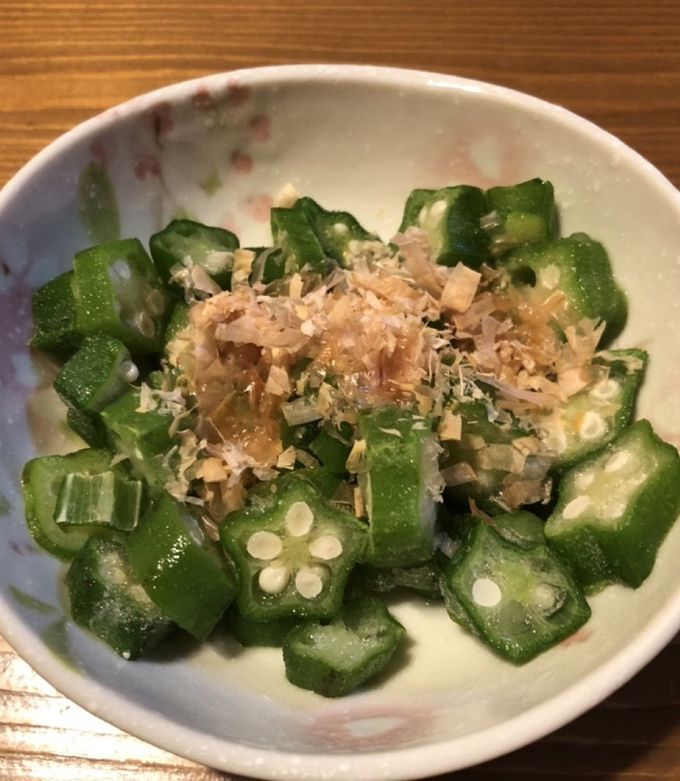 冷凍きざみオクラの鰹節合え-レシピのメイン写真