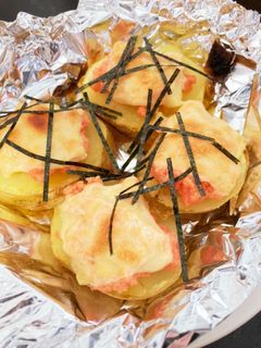 じゃがいものたらこチーズ焼き-レシピのメイン写真