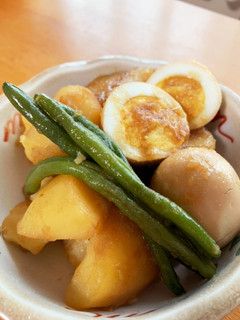 じゃがいもとゆで卵の炊いたん-レシピのメイン写真