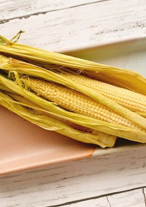 ヤングコーンの丸ごと焼き-レシピのメイン写真