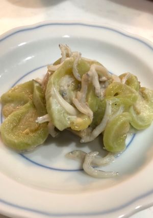 なすとしらすのマヨ和え-レシピのメイン写真