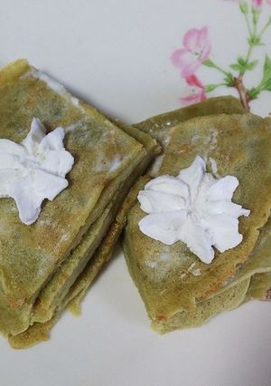 贅沢抹茶で抹茶ミルクレープ-レシピのメイン写真