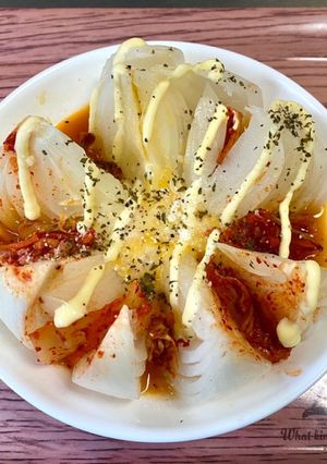 レンジで♪マヨチーズ玉ねぎ-レシピのメイン写真