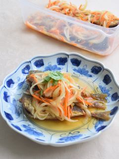 骨粗鬆症予防☆鯵の南蛮漬け-レシピのメイン写真