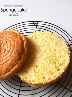 しっとり、ふんわりスポンジケーキ-レシピのメイン写真