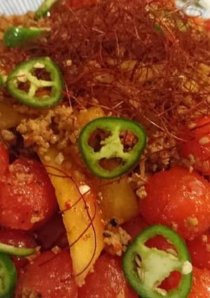 麻辣スイカ-レシピのメイン写真